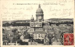 CPA Boulogne On Sea Notre Dame Cathedral