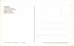 CPA Venezia Ponte di Rialto big shot It di Rialto Rialto Bridge Rialtobrucke Ponte of Rialto