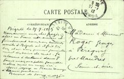 CPA Bizerte Fontaine et Place de France