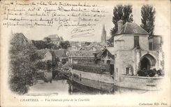 CPA Chartres Vue Generale prise de la courlille