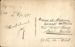 CPA Nantes Seen on the Lake with the Botanical garden