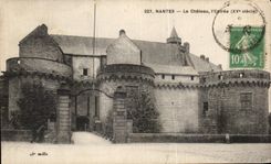 CPA Nantes Castle I Entrance