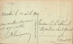 CPA Nantes Castle I Entrance