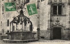 CPA Nantes Court of the Castle the Well and Entering of the keep