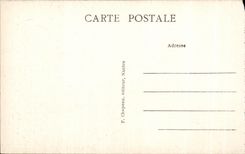 CPA Nantes Court of the Castle of the Dukes of Brittany Entrance of the tower of the Crown gold