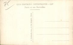 CPA Paris the Gate St Martin and the Theater of Renaissance