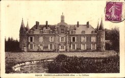 CPA Marsella en Beauvaisis el castillo