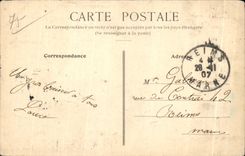 CPA Paris City arr Course the Queen Bridge Alexandre III Boats Seagull