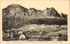 CPA the Plate of the Small Rocks Sanatoria and the Tooth De Crolles