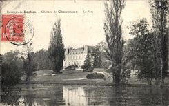 CPA Loches de Environs Chateau de Chanceaux le lac