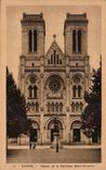 CPA Nantes Frontage of the Basilica Saint Donatien