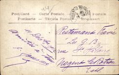 CPA Nantes Statue of Cambronne