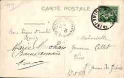 CPA Nantes Staircase Saint Anne