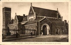 CPA Nantes Dobree Museum and Manoir of Jean (Reconslitution of Romance style)