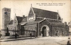 CPA Nantes Dobree Museum and Manoir of Jean V (Reconstitution of Romance style)