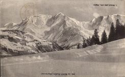 CPA Le Mont Blanc (Hte Savoie)
