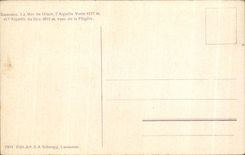 CPA Chamonix the Sea of Ice I Switches Green and I Needle of Thick the sights of Flegere