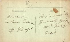 CPA Chatel Guyon la fuente de la margarita del parque