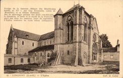 CPA Longpont L Eglise