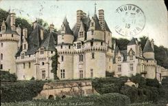 CPA Usse Le Chateau Vue d Ensemble