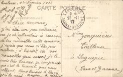 CPA Toulouse Fortaine del jardin botAnico y del monumento Arnand Sylvaster