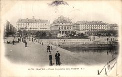 CPA Havre pone Gambetta y el teatro