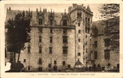 CPA Nantes interior Court of the Castle the Large Home