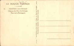 CPA Nantes Castle of the Dukes of Brittany Tower of Bakery