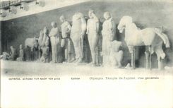 CPA Greece Greece Olympic Temple of Jupiter View