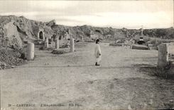 CPA Tunisie Carthage L Amphithedtre
