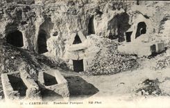 CPA Tunisie Carthage Tombeaux Puniques
