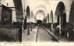 CPA Tunisie Tunis Le Souk des Etoffes