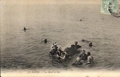 CPA Le Havre Les Bains del mar