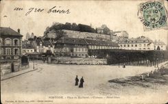 CPA Pontoise Places of Bucherel Castle Hotel God
