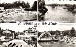 CPA Souvenir Of Isle Adam Ecluse Basin record