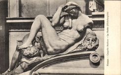 CPA Firenze Cappelle Medicee La Notte