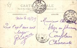 CPA Nice Seen from of the Casino Tram