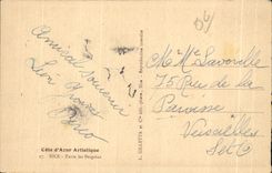 CPA Dimensions Azur Artistic Nice Between the Pergolas