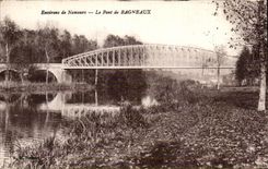 CPA Surroundings of Nemours the Bridge of Bagneaux