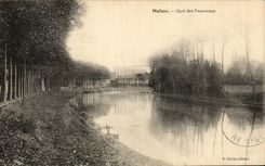 CPA Melun Quay of the Furnaces