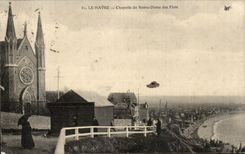 CAmara acorazada de CPA Le Havre de Notre Dame de las inundaciones