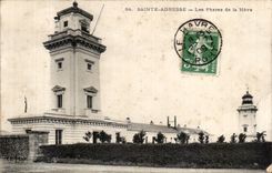 CPA Sainte Address Lighthouses of the heve