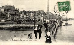 CPA La Havre La Jetee et le Musee 