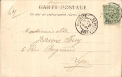 CPA Biarritz Corner of Beach close Old Casino