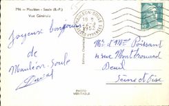 CPA Mauleon Soule Vue Generale