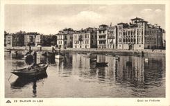 CPA St Jean de Luz Quai de L Infante