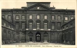 CPA Paris Hotel Des Monnaies Cour d Honneur Facode Sud