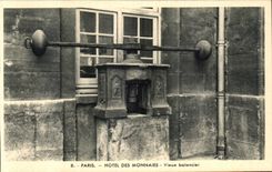 CPA Paris Hotel Des Monnaies Vieux balancier
