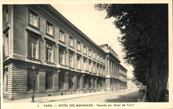 CPA Paris Hotel Des Monnaies Facade sur Quai de Conti