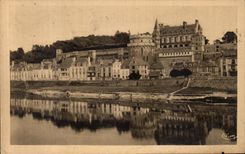 CPA Amboise Les bords de la Loire et le Chateau